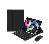 kuaijiexiaopu Detachable Keyboard Leather Protective Case with Pen Slot, Soft Shell Suitable for Samsung Galaxy Tab S6 Lite-10.4 inch 2019-2024 Universal(Black+Keyboard+Mouse)