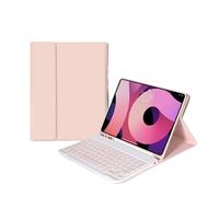 kuaijiexiaopu Detachable Keyboard Leather Protective Case with Pen Slot, Soft Shell Suitable for Samsung Galaxy Tab S10 FE+ 13.1 inch 2025(Pink+Keyboard)