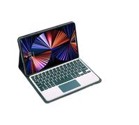 kuaijiexiaopu Detachable Keyboard Tablet Leather Case Suitable for Honor X8 PRO/X9-11.5 inch(Touch Keyboard+Dark Green)