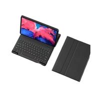 kuaijiexiaopu Detachable Keyboard Tablet Leather Case Suitable for Honor X8A-11 inch(Backlit Keyboard+Black)