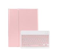 kuaijiexiaopu Detachable Regular/Tri Color Backlit Touch Keyboard Protective Case Suitable for Samsung Galaxy Tab S6 Lite 10.4 inch P610 2022(Keyboard+Pink)