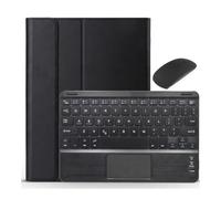 kuaijiexiaopu Étui Clavier Amovible avec pavé Tactile et Emplacement for Stylo, Support en Cuir PU, Compatible avec Lenovo Tab P11 11 Pouces J606F J606X J616(Black+Mouse)