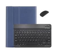 kuaijiexiaopu Étui Clavier Amovible en Cuir PU avec Support for Tablette Xiaomi Pad 5/5 Pro 2021(Blue+Black+Mouse)