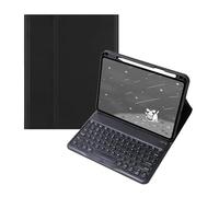 kuaijiexiaopu Étui de Protection Amovible en Cuir avec Clavier Tactile et Rabat for Huawei MatePad 11.5S 2024(Black+Keyboard)