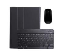 kuaijiexiaopu Étui Fin avec Clavier rétroéclairé, Housse en Cuir for Tablette Compatible avec Lenovo Tab M10 HD 2e génération 10,1 Pouces TB-X306X TB-X306F(Black B Mouse)