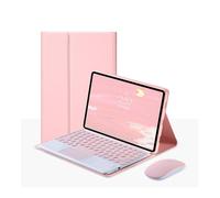 kuaijiexiaopu for Amazon Fire HD 10 2021 10,1 Pouce, écran de Clavier TouchPad Souris de Clavier Bluetooth sans Fil for Incendie Amazon HD 10 Plus(Pink Touchpad Mouse)