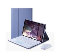 kuaijiexiaopu for Amazon Fire HD 10 2021 10,1 Pouce, écran de Clavier TouchPad Souris de Clavier Bluetooth sans Fil for Incendie Amazon HD 10 Plus(Purple TouchpadMouse)