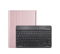 kuaijiexiaopu Housse de Clavier légère et détachable en Cuir PU et TPU, Compatible avec Samsung Galaxy Tab S7 11 Pouces (T870 T875)(Rose Gold)