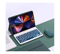 kuaijiexiaopu Housse de Clavier rétroéclairée Amovible, étui en Cuir PU et TPU Compatible avec Xiaomi Pad 6/6 Pro 11 Pouces(Dark Green+Keyboard+Mouse)