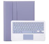 kuaijiexiaopu Housse de Protection Amovible for Clavier Tactile, étui de Protection à Rabat en Cuir Compatible avec Lenovo Xiaoxin Pad Plus 2023 11,5 Pouces(Purple)