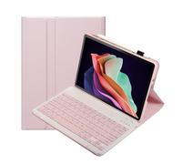 kuaijiexiaopu Housse de Protection for Tablette avec Clavier, étui en Cuir PU et TPU Compatible avec Lenovo Tab P11 2e génération 11,5 Pouces TB350FU/TB350XU 2023(Pink+Keyboard)
