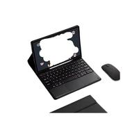 kuaijiexiaopu Tablet Protective Case with Keyboard and Mouse Set Suitable for iPad 11th Gen/10th Generation 10.9-inch Universal(Square Touch KB+Mouse+Black)