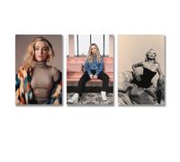 KUAILI Lot de 3 affiches d'art de charpentier Sabrina - Art mural sur toile - Affiches décoratives pour chambre - Affiches décoratives - Affiches décoratives - Affiches imprimées - 60 x 90 cm - Style