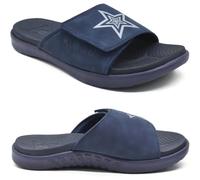 KuaiLu Sandales Hommes Plage Piscine Sport Claquette Antidérapante Légère Support de L'arche Reglables Bout Ouvert Pantoufle D'été Taille 45