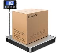 KUAIVO Balance Colis Numérique de 200kg/10g avec Fonction Hold/Tare, Pese Colis avec Écran Lcd Externe, Balance Professionnelle pour Industrielle, Bagages, Bureau, Voyage, Petite Entreprise