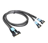 KUAIYIJU Câble de données pour serveur PCIe Gen 5 Connecteurs droits 50 cm
