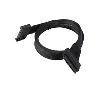 KUAIYIJU Câble externe professionnel SFF8639 mâle vers SFF8639 femelle NVME PCIe pour serveur de données adaptateur carte externe câble de transfert de données