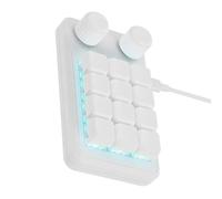 KUAIYIJU Clavier macros mécanique 12 touches avec éclairage RVB Raccourci programmable et câble de type C inclus