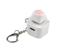 KUAIYIJU Clavier mécanique rechargeable - Testeur d'essieux RVB - Porte-clés - Pendentif - Jouet de test