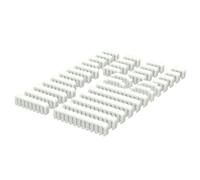 KUAIYIJU Ensemble complet de peignes de rangement pour PC de personnalisation 34 pièces de tailles assorties pour la gestion des câbles