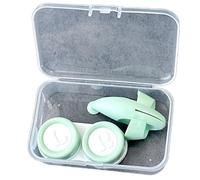 KUAIYIJU Kits de port de lentilles Pince à épiler Ventouse Conteneur de voyage pour objectif, Vert