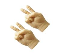 KUAIYIJU Lot de 2 marionnettes à doigts amusantes pour chats, marionnettes à doigts pour chats, accessoires photo, trucs bizarres mais drôles