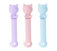 KUAIYIJU Lot de 3 distributeurs de friandises humides pour chats
