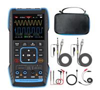 KUAIYIJU Oscilloscope portatif générateur de signaux double canal 250 MSa/s taux d'échantillonnage 50 MHz bande passante voltages multimètre