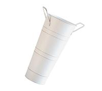 KUAIYIJU - Porte-parapluie en métal avec poignée vintage, seau décoratif, vase à fleurs, seau de rangement, support pour la maison et le salon