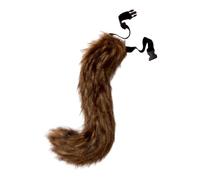 KUAIYIJU Queue de renard réaliste pour les amateurs de mode, accessoire sur le thème des animaux, queue de renard élégante pour une tenue élégante