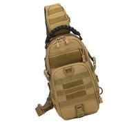 KUAIYIJU Sac à bandoulière de sport réglable en polyester avec une grande capacité pour les voyages, le camping, la randonnée