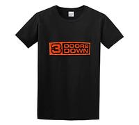 KUAKEMAOSHA 3 Doors Down Loog Mens Cotton Tshirt Size 3XL