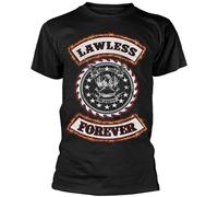 KUAKEMAOSHA Wasp 'Lawless Forever' Mens T Shirt W.A.S.P. Size L