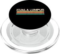 Kuala Lumpur, Malaisie, nom de Ville, Couleurs Vintage Classiques PopSockets PopGrip pour MagSafe