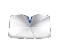 KUANDEDIAN Pare-Brise Soleil Voiture pour Ford Focus 2008-2018, Parapluie Pare-Soleil Intérieur Anti-UV Protection Solaire Pare-Brise Avant Pliable Accessoires,B/140cm*80cm-B