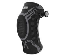 Kuangmi Genouillère réglable avec bouton rotatif - Pour soulager la douleur et le soutien articulaire lors du sport, de l'arthrose, de la rééducation et du port quotidien, taille B-L-XL