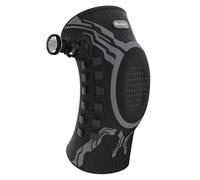 Kuangmi Genouillère réglable avec bouton rotatif - Pour soulager la douleur et le soutien articulaire pendant le sport, l'arthrose, la rééducation et le port quotidien, B-R-XL