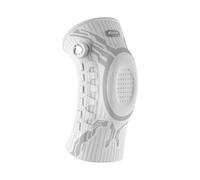 Kuangmi Genouillère Réglable par Bouton Mécanique - Compression pour Stabilité, Soulagement Douleur, Sport et Usage Quotidien W-R-2XL