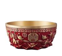 KUATBVL Cornucopie Ornement décor en Laiton Lingot trésor Bassin fineng Shui trésor Bassin Bouddhiste alar fournit du fing Shui décor de Noël décor de Noël