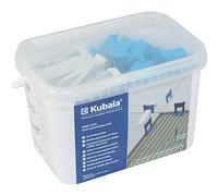KUBALA 1898 Système de nivellement de carrelage Smart Kit de démarrage en seau Le système permet de nivellement des carreaux d'une épaisseur de 3 à 16 mm.