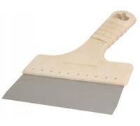KUBALA Spatule en acier inoxydable pour travaux de construction et de démontage (200 x 47 mm).
