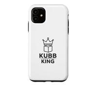Kubb King Cadeau drôle de Joueur de Jeu d'échecs Viking Coque pour iPhone 11