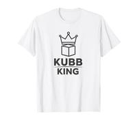 Kubb King Cadeau drôle de Joueur de Jeu d'échecs Viking T-Shirt