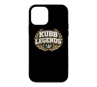 Kubb Legends Cadeau drôle de Joueur de Jeu d'échecs Viking Coque pour iPhone 12 Mini