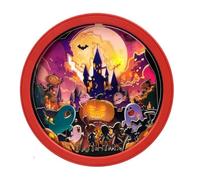 Kubdgfhil Aimants de Réfrigérateur Vintage Halloween pour et Le Jardin, Autocollant Décoratif de Garage, Sticker Commémoratif Festif pour Planificateurs, Cuisine, Festival B.