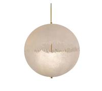 Kubdgfhil Suspension Lune Italie R Globe Lumière Salon Salle à Manger Déco Espace Chambre Décor Suspension Lampe Blanche