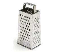 Kuber Industries Râpe et trancheuse à légumes | Hachoir de cuisine 5 en 1 en acier inoxydable | Râpe polyvalente de qualité supérieure pour fromage, légumes, gingembre (argent)