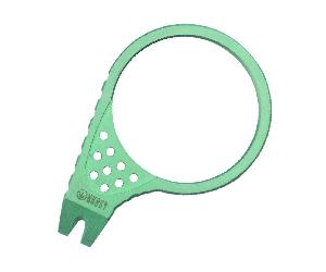 KUBEY Barrette à Doigt Pry Bar Vert Titane Pary Par KU410C