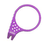 KUBEY Barrette Pry avec Anneau pour Doigt en Titane Violet Pary Par KU410E