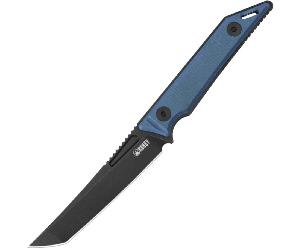 Kubey Goliath - Beadblast 14C28N with Blue Micarta handle